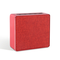 Jonter Mini Desktop Wireless Bluetooth Speaker - Red