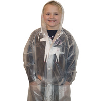 Childrens Raincoat Transparent Medium