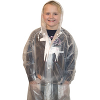 Childrens Raincoat Transparent Large