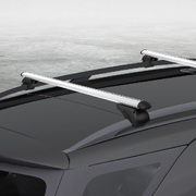 Car Roof Racks Pod Cross Bars Aluminium Adjustable 123Cm Sliver