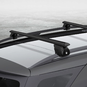 Car Roof Racks Pod Aluminium Cross Bars Upgraded Holder 126Cm Black