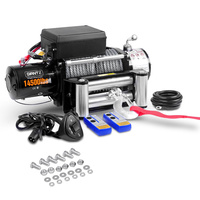 GIANTZ 12V 14500lbs Winch with Steel Cable