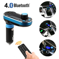 Bluetooth Car Kit MP3 Player FM Transmitter SD Charger For iPhone 5,6 Samsung S6