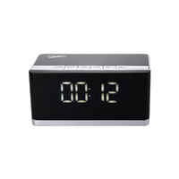 Digital LED Display Clock Alarm Wireless Bluetooth Speaker 
