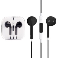 High Quality In-Earphone EarPods with Remote and Mic - Black