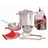 STAINLESS STEEL COOKING PLAYSET