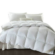700GSM All Season Goose Down Feather Filling Duvet in Super King Size