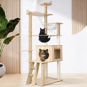 Ultimate Feline Haven: The 174cm Cat Tree with Scratching Post and Condo