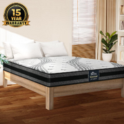 Double Mattress Breathable Luxury Bed Bonnell Spring Foam Medium 18cm