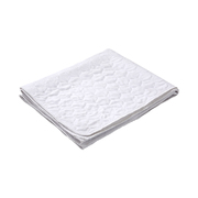 2x Waterproof Bed Protector Bed Pad Q-White 
