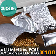 100x Commercial Grade Vacuum Sealer Bags 30x40cm