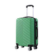20" ABS Carry On Luggage Green Colour