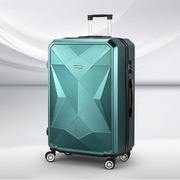28" 75cm Luggage Trolley Travel Suitcase Carry On Storage TSA Hardshell Atrovirens