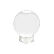 Clear Glass Healing Crystal Ball Sphere Photography Props Lens ball Decor Gifts
