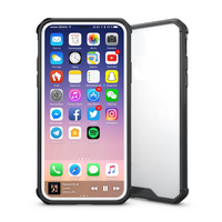 Clear Shockproof iPhone X Case - Transparent Slim TPU Protective Cover
