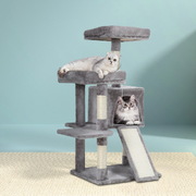 Cat Tree Tower Scratching Post Scratcher Wood Condo House Bed Trees 103Cm