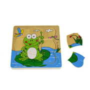 Frog Lifecycle 4 Layers Puzzle