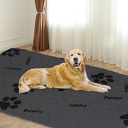 4PC Washable Dog Puppy Training Pad Reusable Cushion Jumbo Grey  