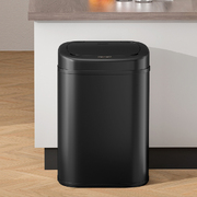Sleek Black 82L Motion Sensor Bin for Rubbish Waste in the Kitchen