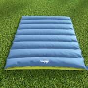 Double Thermal Sleeping Bag for Camping Grey