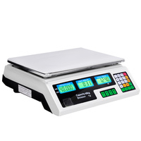Kitchen Electronic Digital Scales 40kg White
