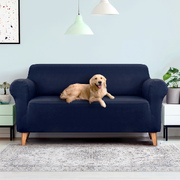 Sofa Cover Couch Covers 3 Seater Stretch Navy