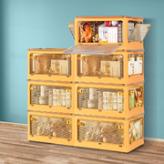 Large Storage Box Organizer with 5-Side Openings"