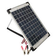 12V 10W Solar Panel Kit Regulator Camping Power Charging