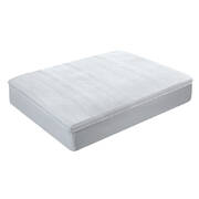 Giselle Bedding 1000GSM Mesh Pillowtop Mattress Topper Protector Cover Queen