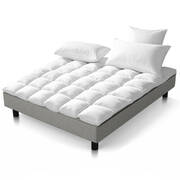 Duck Feather & Down Pillowtop Matress Topper - King Single