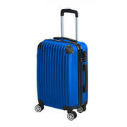 28" Luggage Sets Suitcase Blue&Black Travel Case Lightweight