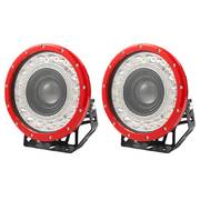 Pair 9 inch Spotlights LED Driving Lights CREE Spot Round 4WD 4x4 SUV OffRoad