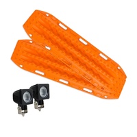 MAXTRAX pair Recovery Tracks Sand Mud Snow 4x4 Tred 4wd trax Car orange
