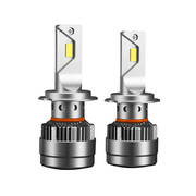 2 x LED Headlight Kit Driving Lamp CSP H7 High Low Beam Canbus ERROR FREE