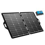 ATEM POWER 12V 120W Folding Solar Panel Blanket Kit Mono Camping Caravan