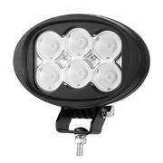 6inch 60W CREE LED Work Light Flood Beam 4WD Tractor Boat Super Bright Round
