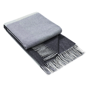 Throw - 10% Cashmere/ 90% Super Fine Merino Wool - Monochrome 