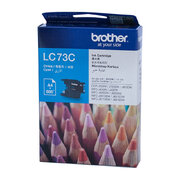 Brother LC-73C Cyan High Yield Ink - DCP-J525W/J725DW/J925DW, MFC-J6510DW/J6710DW/J6910DW/J5910DW/J430W/J432W/J625DW/J825DW - up to 600 pages