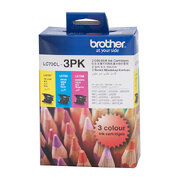 Brother LC-73 Colour Value Pack 1X Cyan 1X Magenta 1X Yellow