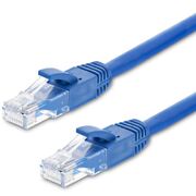 CAT6 Cable 0.25m / 25cm - Blue Color Premium RJ45 Ethernet Network LAN UTP Patch Cord 26AWG