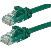 CAT6 Cable 25cm/0.25m - Green Color Premium RJ45 Ethernet Network LAN UTP Patch Cord 26AWG-CCA PVC Jacket