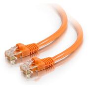 CAT6 Cable 0.25m - Orange RJ45 Ethernet Patch Cord