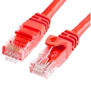 CAT6 Cable 1m - Red RJ45 Ethernet Patch Cord