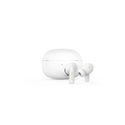 Wireless Active Noise Canceling Bluetooth 5.0 Earbuds With Ai Noise Cancellation (White)