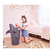 Baby Shark Laundry Basket for Kids for bedroom /bathroom - Grey