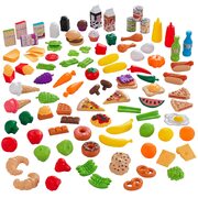 Tasty Treats Play Food Set For Kids (115 Pcs