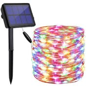 20m 200 LED Solar Powered Outdoor Lights with 8 Lighting Modes and Waterproof