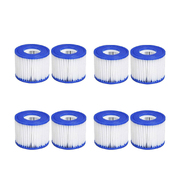 8Pcs Replacement Vi Filter Cartridge Lay-Z-Spa Filters