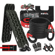 4WD Recovery Kit Kinetic Rope Snatch Strap / 2PCS Recovery Tracks Gen3.0