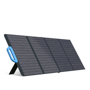 200W Solar Panel For Ac200P/Eb70/Eb55/Ac50S Portable Power Stations With Adjustable Kickstand, Foldable Solar Power Backup
